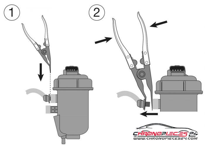 Achat de LASER 7269 Pince pour conduite de carburant pas chères