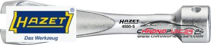 Achat de HAZET 4550-5 Clé pour conduite d'injection 14 mm pas chères