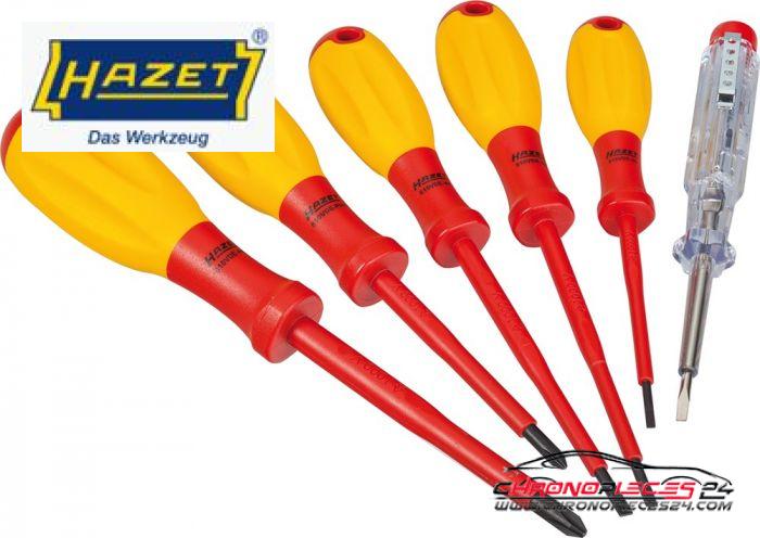 Achat de HAZET 810/6VDE Assortiment de tournevis VDE 6 pièces pas chères