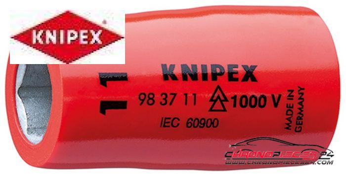 Achat de KNIPEX 98 37 10 Douille six pans VDE 3/8 " 10 mm pas chères