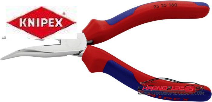 Achat de KNIPEX 25 25 160 Pinces à becs plats coudées pas chères