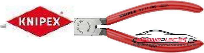 Achat de KNIPEX 26 11 200 Pinces à becs plats pas chères