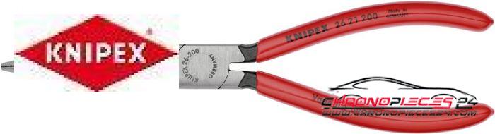 Achat de KNIPEX 26 21 200 Pinces pointues coudées pas chères