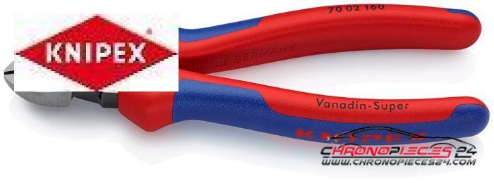 Achat de KNIPEX 70 02 160 Pinces coupantes latérales 160 mm pas chères