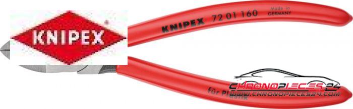 Achat de KNIPEX 72 01 160 Pinces coupantes latérales 160 mm pas chères