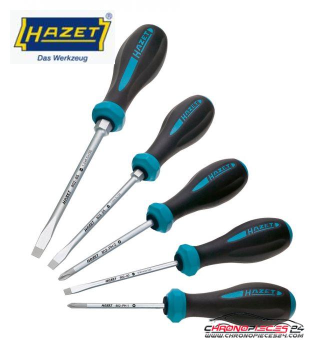 Achat de HAZET 802/5 Assortiment de tournevis 5 pièces pas chères