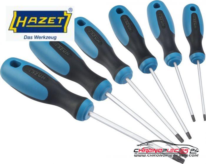 Achat de HAZET 810T/6 Jeu de tournevis Torx 6 pièces pas chères