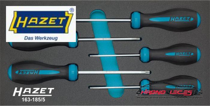 Achat de HAZET 163-185/5 Jeu de tournevis Torx 5 pièces pas chères