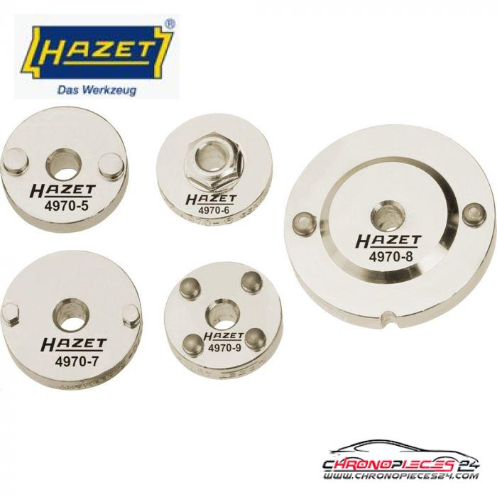 Achat de HAZET 4970-5 Jeu d'adaptateurs d'outil repousse-piston 5 pièces pas chères