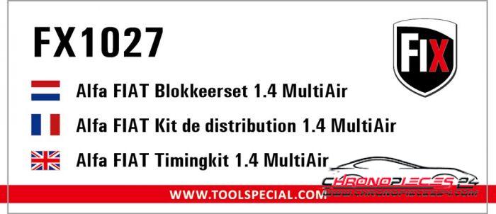 Achat de Q-FIX FX1027 Kit d'outils de distribution Alfa Romeo, Fiat et Lancia pas chères