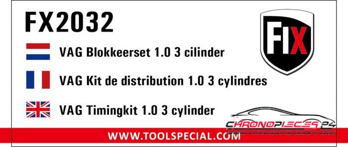 Achat de Q-FIX FX2032 Kit d'outils de distribution VAG pas chères