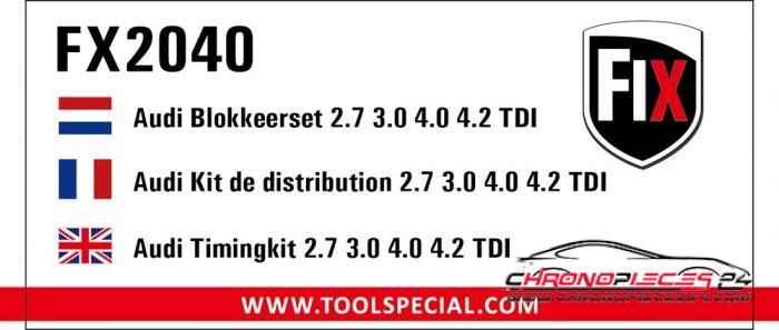 Achat de Q-FIX FX2040 Kit d'outils de distribution VAG pas chères