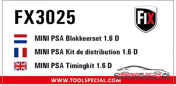 Achat de Q-FIX FX3025 Kit d'outils de distribution Mini/PSA pas chères