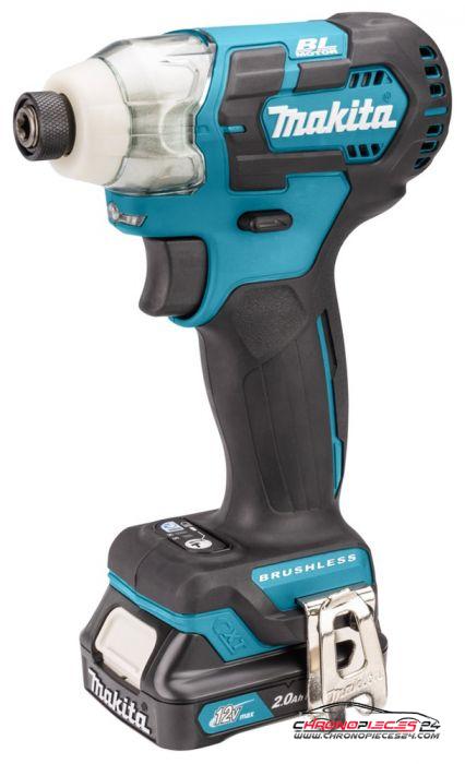 Achat de MAKITA TD111DSAJ Tournevis à frapper 1/4 " 12 V 135 Nm 2 batteries pas chères