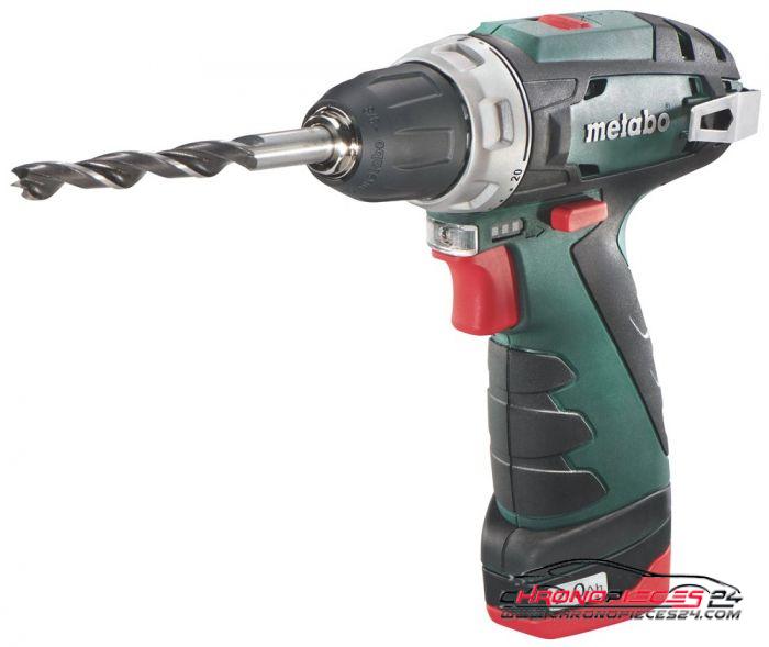 Achat de METABO 600079500 Perceuse/visseuse 10,8 V 2,0 Ah 1 batterie pas chères