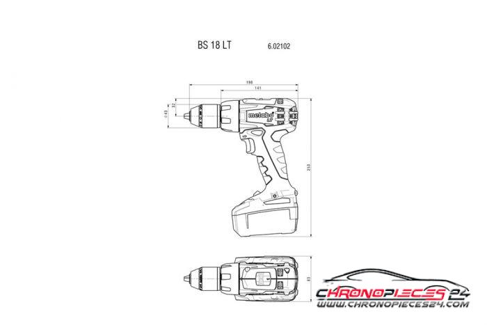 Achat de METABO 602102840 Perceuse/visseuse 18 V sans batterie pas chères