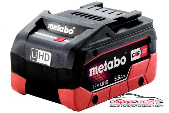 Achat de METABO 625368000 Batterie 18 V 5,5 Ah pas chères