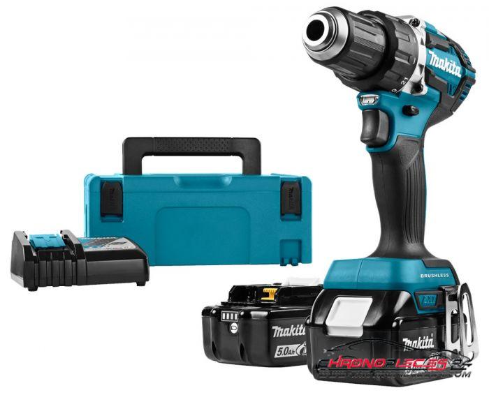 Achat de MAKITA DDF484RTJ Perceuse/visseuse 18 V 5,0 Ah 2 batteries pas chères