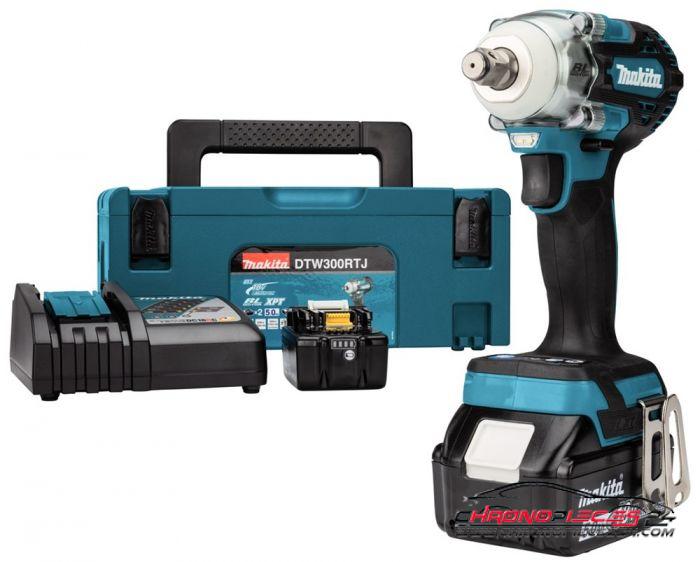 Achat de MAKITA DTW300RTJ Clé à choc 1/2 " 18 V 5,0 Ah 330 Nm 2 batteries pas chères