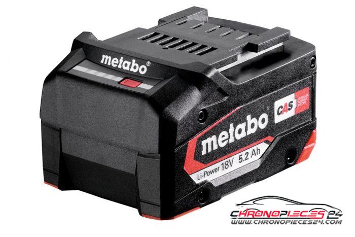 Achat de METABO 625028000 Batterie Li-Power 18 V 5,2 Ah pas chères