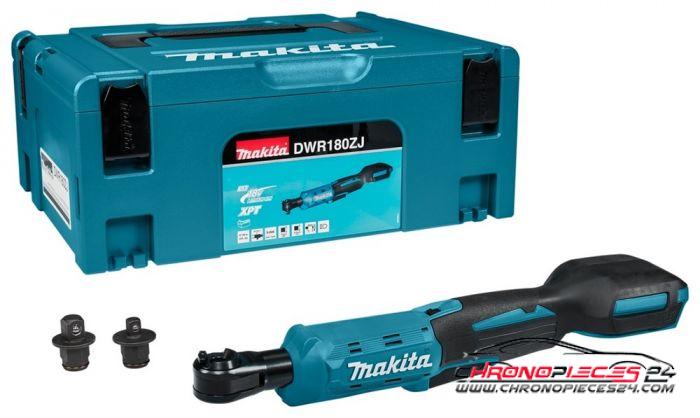 Achat de MAKITA DWR180ZJ Clé à cliquet 1/4 " et 3/8 " 18 V 47,5 Nm pas chères