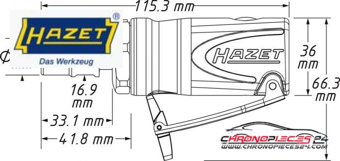 Achat de HAZET 9032M-1 Meuleuse droite mini pas chères