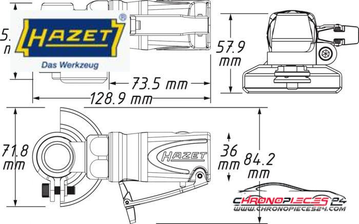 Achat de HAZET 9033M-7 Meuleuse coudée mini pas chères