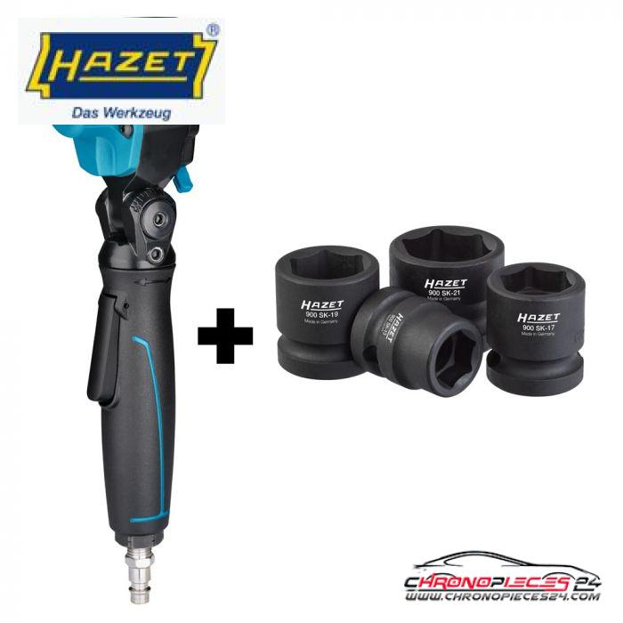 Achat de HAZET 9012ATT.PROMO Clé à chocs 1/2 " 550 Nm avec jeu de douilles à choc 4 pièces pas chères