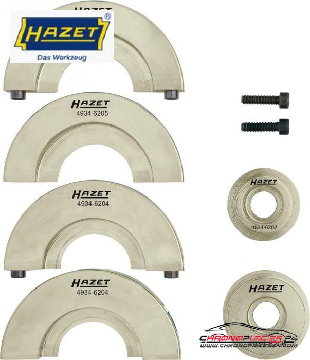 Achat de HAZET 4934-2562/6 Jeu d'extracteurs de roulements de roue 62 mm, 6 pièces pas chères