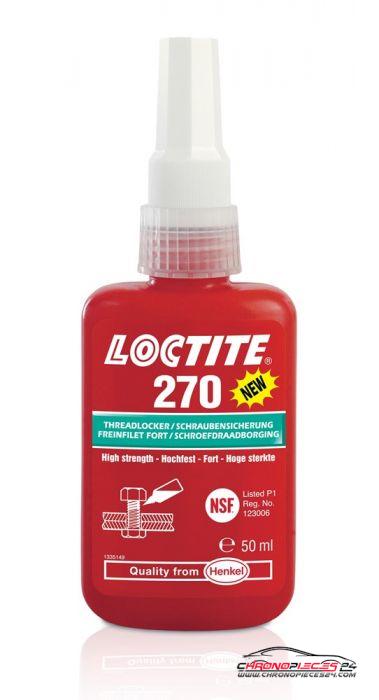 Achat de LOCTIT 1335897 Produit de scellement de filetage fort 270 50 ml pas chères