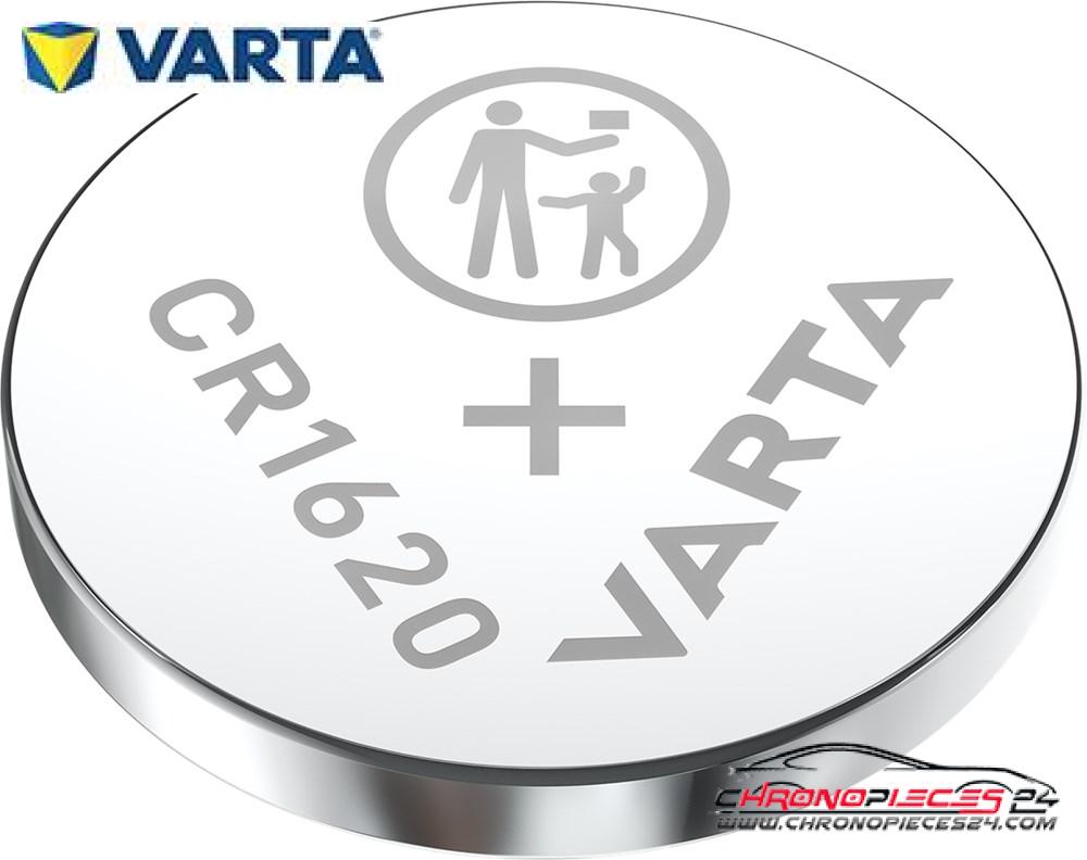 Achat de VARTA CR1620 Pile bouton Lithium CR1620 pas chères