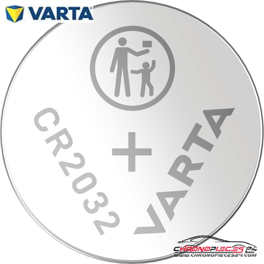 Achat de VARTA CR2032 Pile bouton Lithium CR2032 pas chères