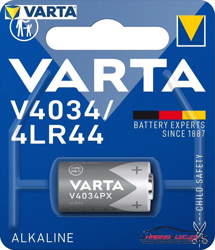 Achat de VARTA 4LR44 Pile bouton Alkaline 4LR44 pas chères