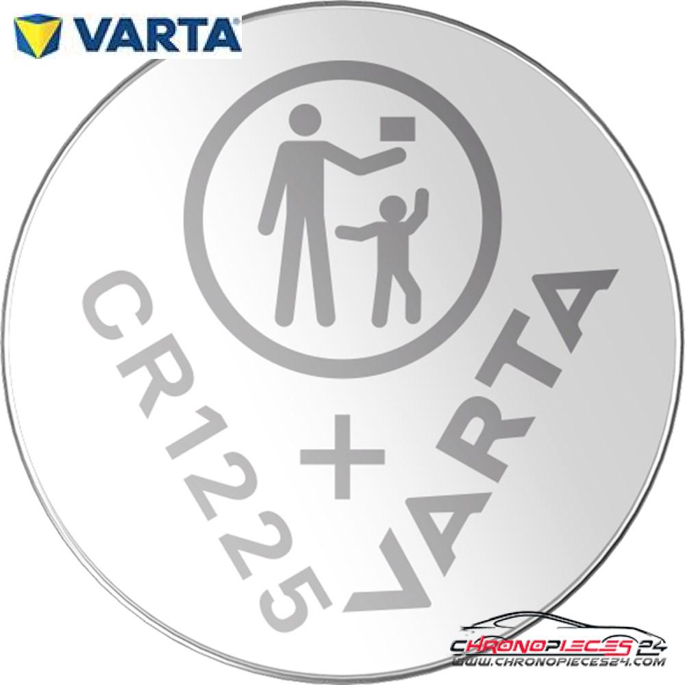 Achat de VARTA CR1225 Pile bouton Lithium CR1225 pas chères