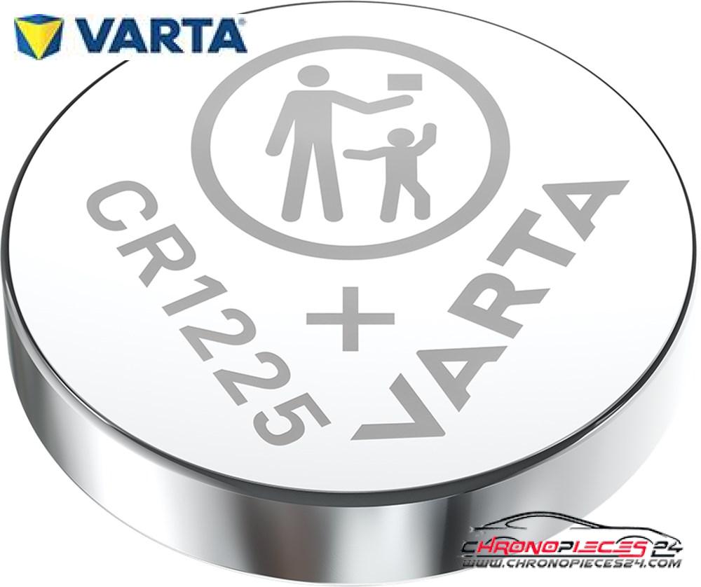 Achat de VARTA CR1225 Pile bouton Lithium CR1225 pas chères