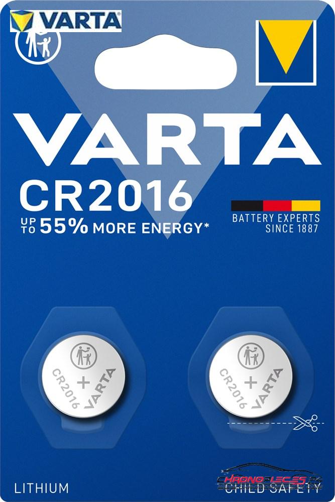 Achat de VARTA CR2016/2 Pile bouton Lithium CR2016 pas chères