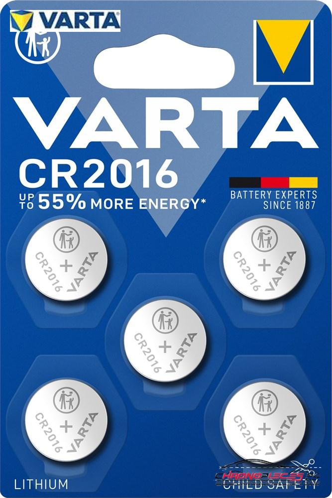 Achat de VARTA CR2016/5 Pile bouton Lithium CR2016 pas chères