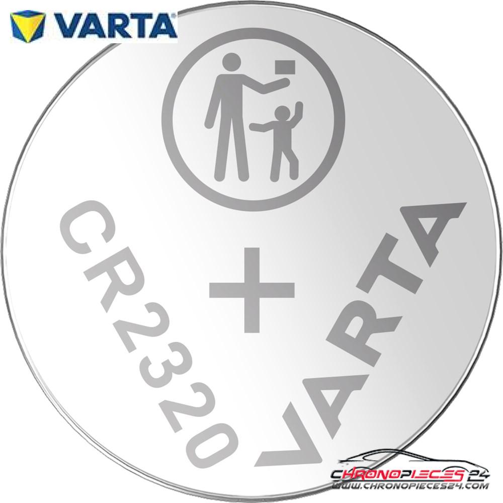 Achat de VARTA CR2320 Pile bouton Lithium CR2320 pas chères