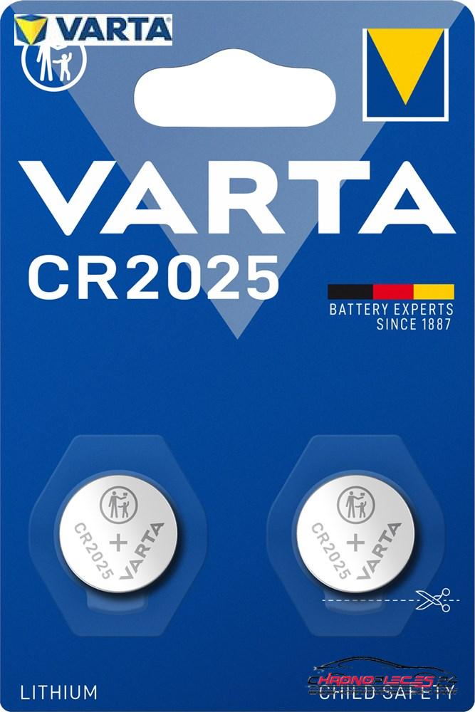 Achat de VARTA CR2025/2 Pile bouton Lithium CR2025 pas chères