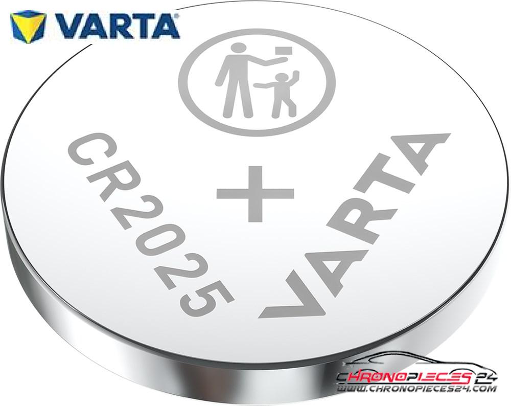 Achat de VARTA CR2025/2 Pile bouton Lithium CR2025 pas chères