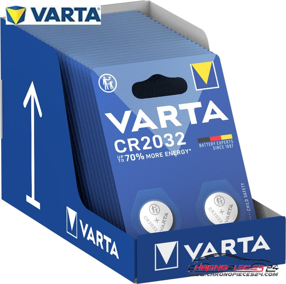 Achat de VARTA CR2032/2 Pile bouton Lithium CR2032 pas chères