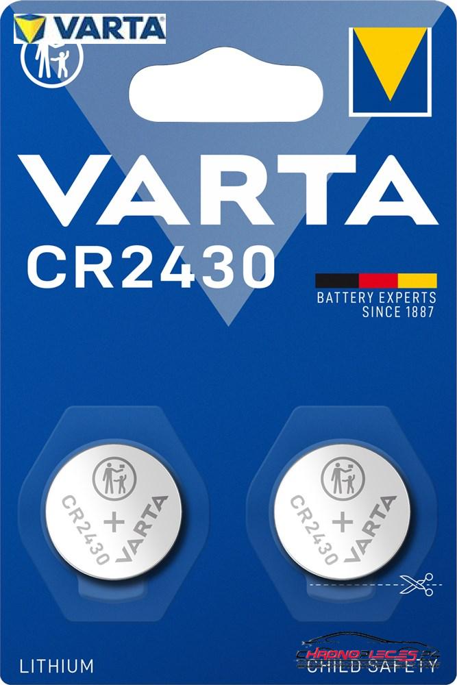 Achat de VARTA CR2430/2 Pile bouton Lithium CR2430 pas chères