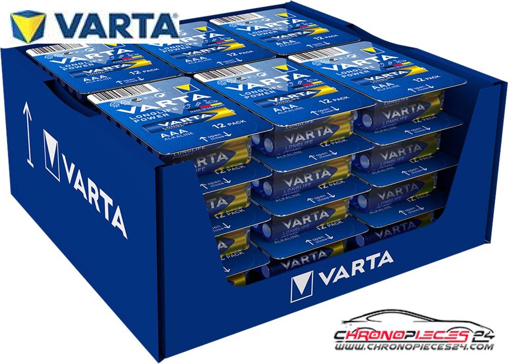 Achat de VARTA LR03/12 LP Pile longue AAA Longlife Power 12p. pas chères