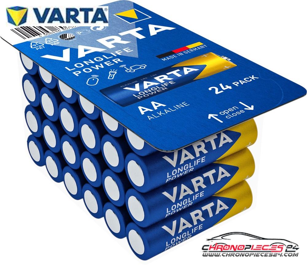 Achat de VARTA LR6/24 LP Pile longue AA Longlife Power 24p. pas chères