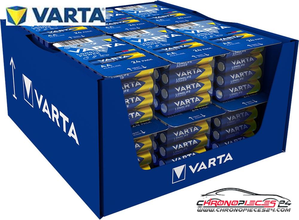 Achat de VARTA LR6/24 LP Pile longue AA Longlife Power 24p. pas chères