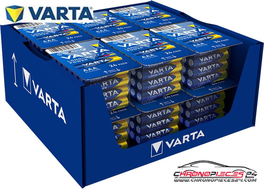 Achat de VARTA LR03/24 LP Pile longue AAA Longlife Power 24p. pas chères