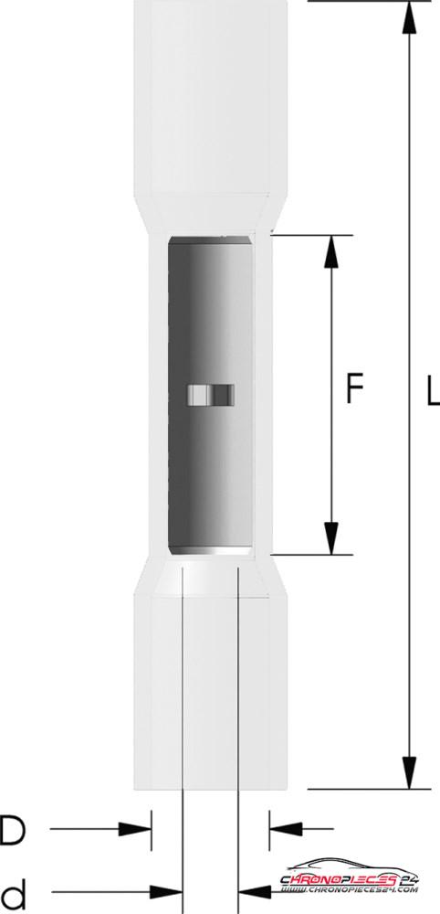 Achat de TIREX D08544/5 Prolongateur parallèle rétractable étanche à l'eau 0,25 ~ 0,34 mm² 5p. pas chères