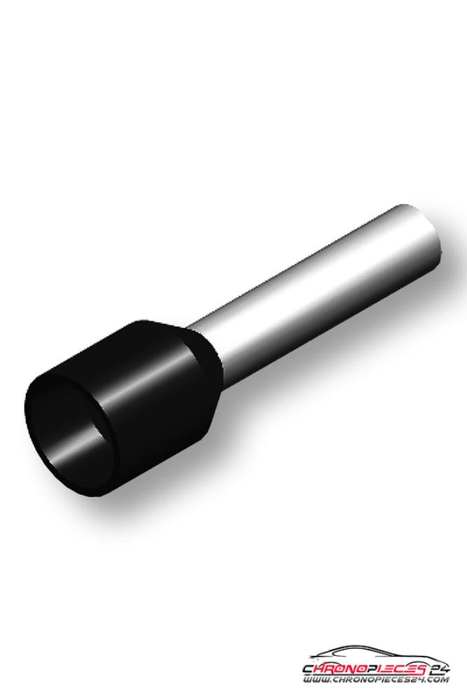 Achat de TIREX D085105 Embout de câble Simple 6 mm² Noir 5 p. pas chères