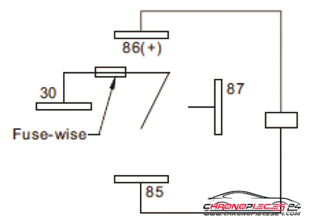 Achat de TIREX D14137/1G Relais de contact 12V 30A 1p. poche pas chères