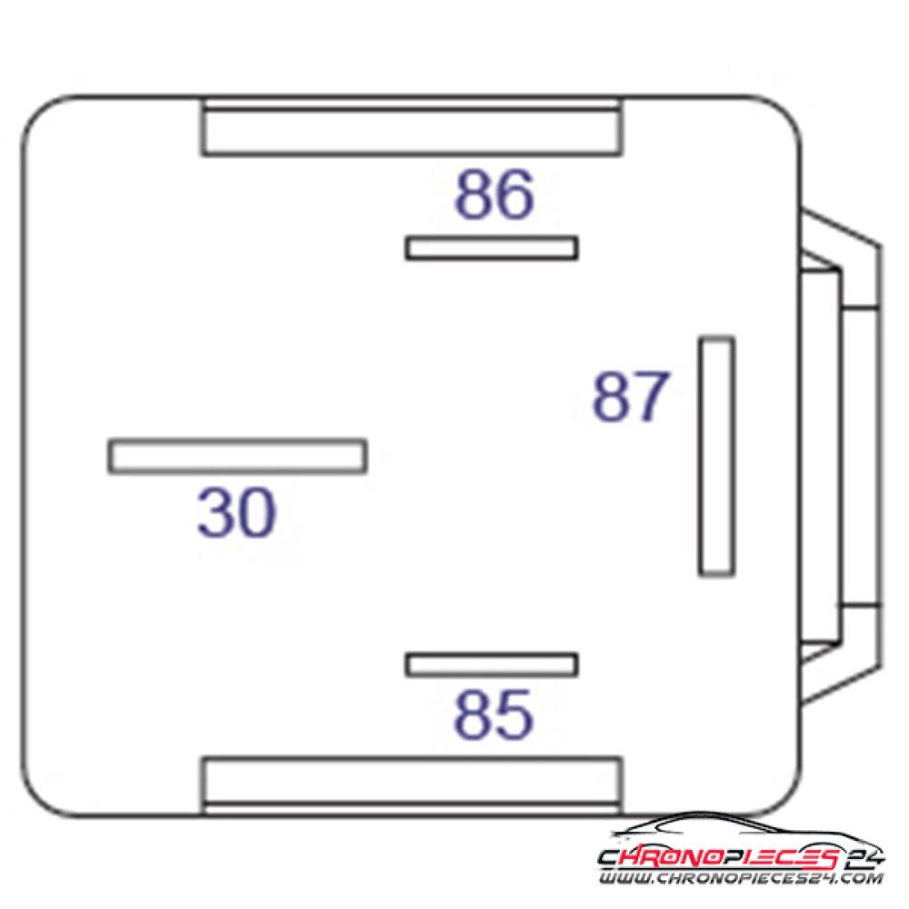 Achat de TIREX D14137/1G Relais de contact 12V 30A 1p. poche pas chères